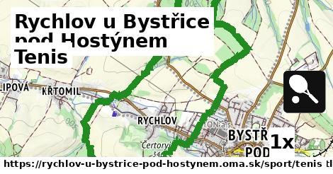 tenis v Rychlov u Bystřice pod Hostýnem