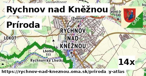 príroda v Rychnov nad Kněžnou