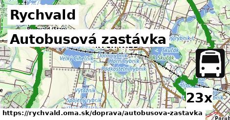 Autobusová zastávka, Rychvald