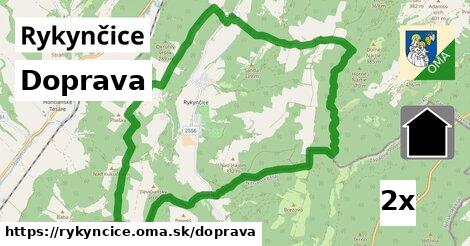 doprava v Rykynčice