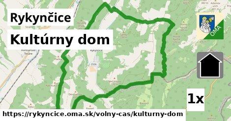 kultúrny dom v Rykynčice