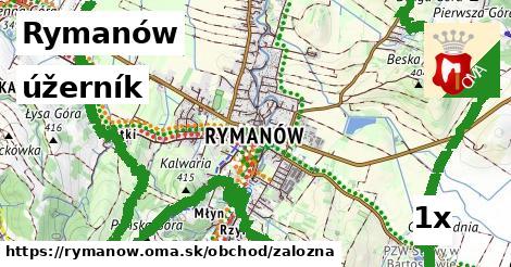 úžerník v Rymanów