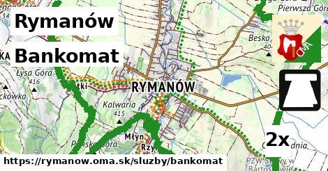 bankomat v Rymanów