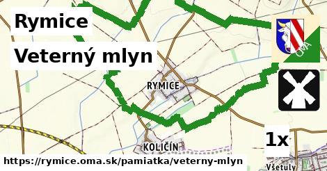 veterný mlyn v Rymice