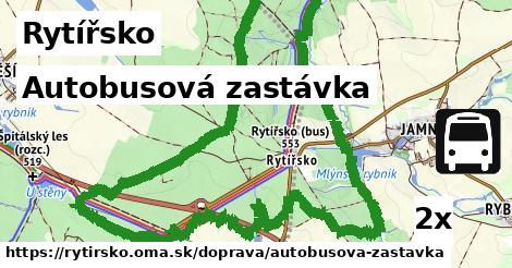 Autobusová zastávka, Rytířsko