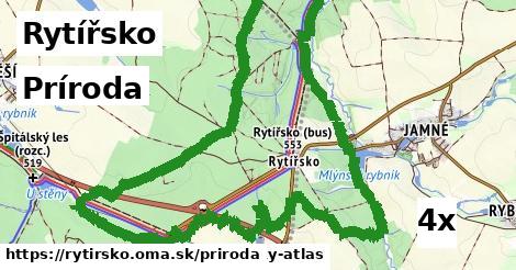 príroda v Rytířsko