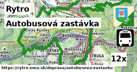 Autobusová zastávka, Rytro