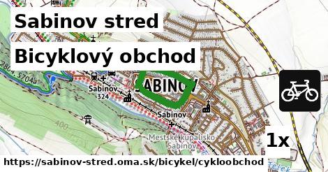 Bicyklový obchod, Sabinov stred