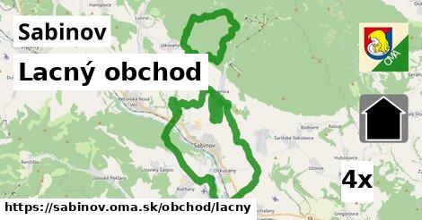 Lacný obchod, Sabinov