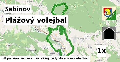 Plážový volejbal, Sabinov