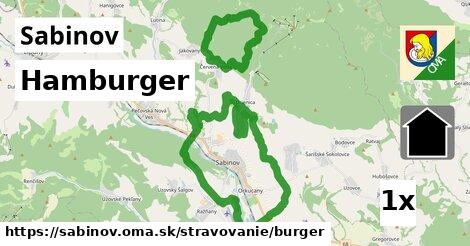 Hamburger, Sabinov