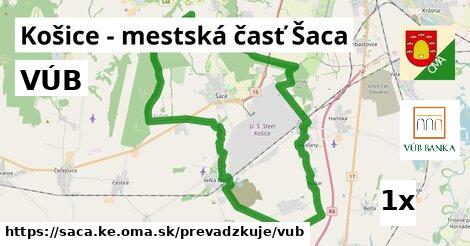 VÚB, Košice - mestská časť Šaca