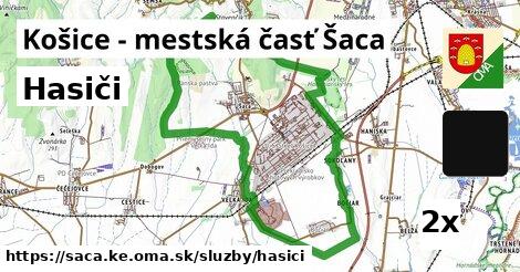 hasiči v Košice - mestská časť Šaca