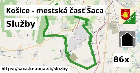 služby v Košice - mestská časť Šaca