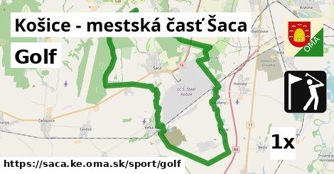Golf, Košice - mestská časť Šaca