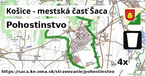 Pohostinstvo, Košice - mestská časť Šaca