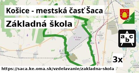 Základná škola, Košice - mestská časť Šaca