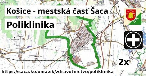 Poliklinika, Košice - mestská časť Šaca