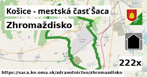 zhromaždisko v Košice - mestská časť Šaca