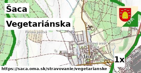 vegetariánska v Šaca