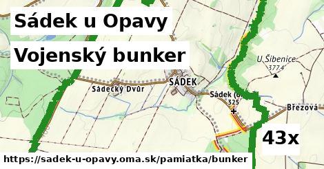 Vojenský bunker, Sádek u Opavy