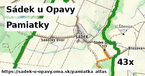 pamiatky v Sádek u Opavy