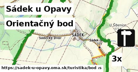 orientačný bod v Sádek u Opavy