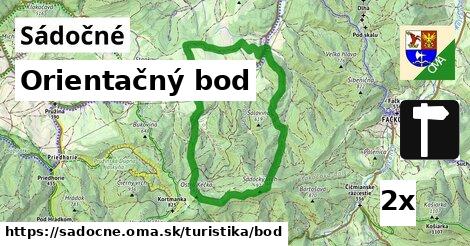 Orientačný bod, Sádočné