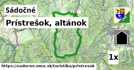 Prístrešok, altánok, Sádočné
