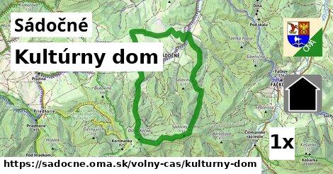 Kultúrny dom, Sádočné