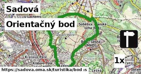 Orientačný bod, Sadová