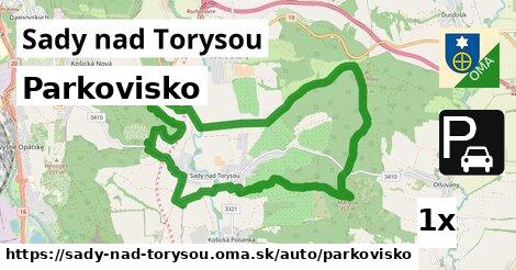 Parkovisko, Sady nad Torysou