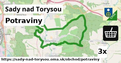 Potraviny, Sady nad Torysou