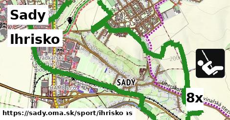 Ihrisko, Sady