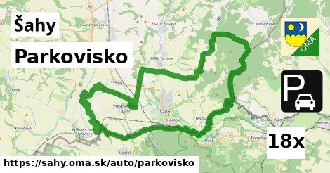 Parkovisko, Šahy