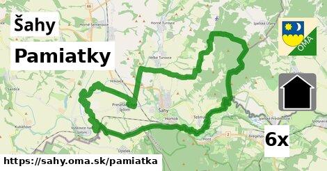 pamiatky v Šahy