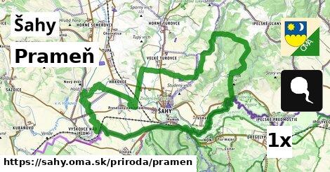 Prameň, Šahy