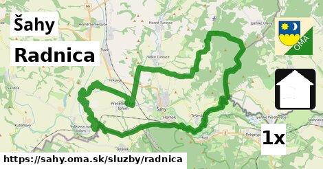 Radnica, Šahy