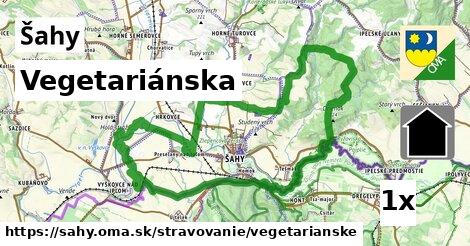 Vegetariánska, Šahy