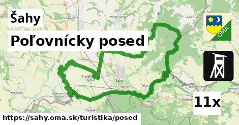 Poľovnícky posed, Šahy