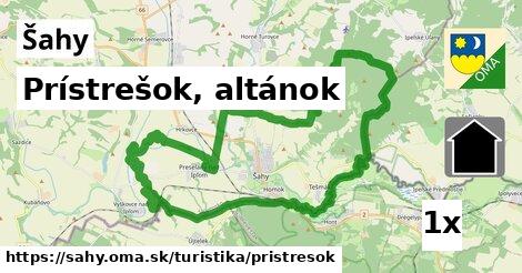 Prístrešok, altánok, Šahy