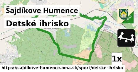 Detské ihrisko, Šajdíkove Humence