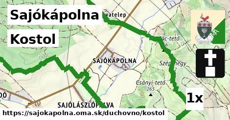 Kostol, Sajókápolna