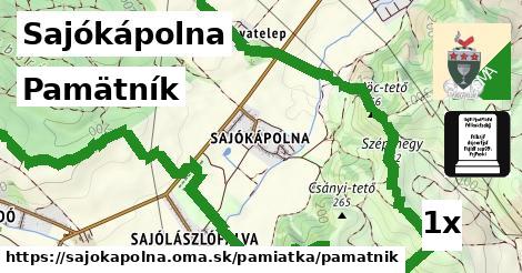 Pamätník, Sajókápolna