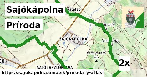 príroda v Sajókápolna