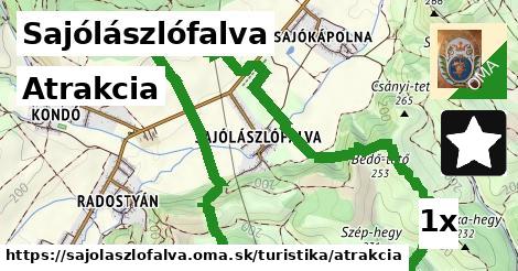 Atrakcia, Sajólászlófalva