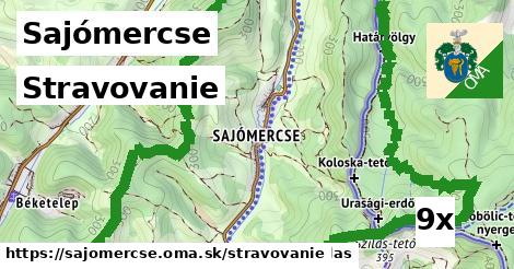 stravovanie v Sajómercse