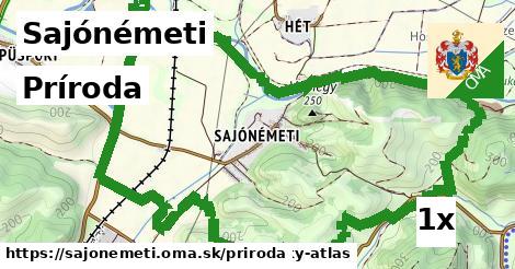 príroda v Sajónémeti