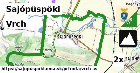 Vrch, Sajópüspöki