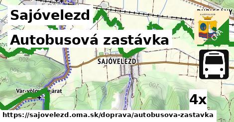 Autobusová zastávka, Sajóvelezd